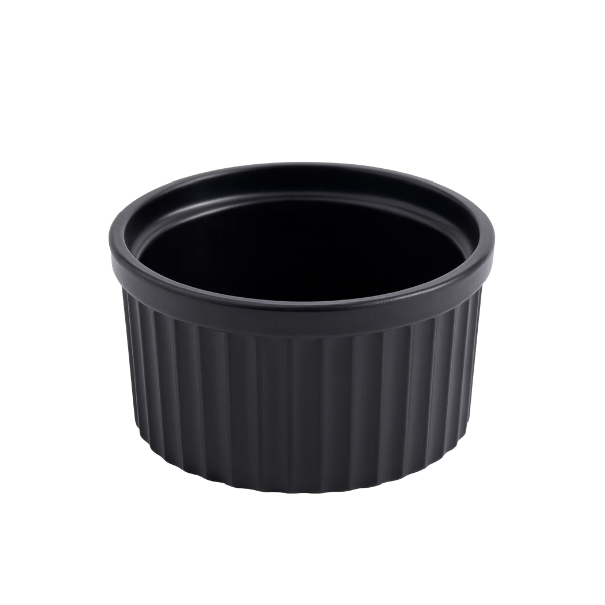 Ramequim Preto de Polipropileno 70ml