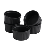 Ramequim Preto de Polipropileno 70ml