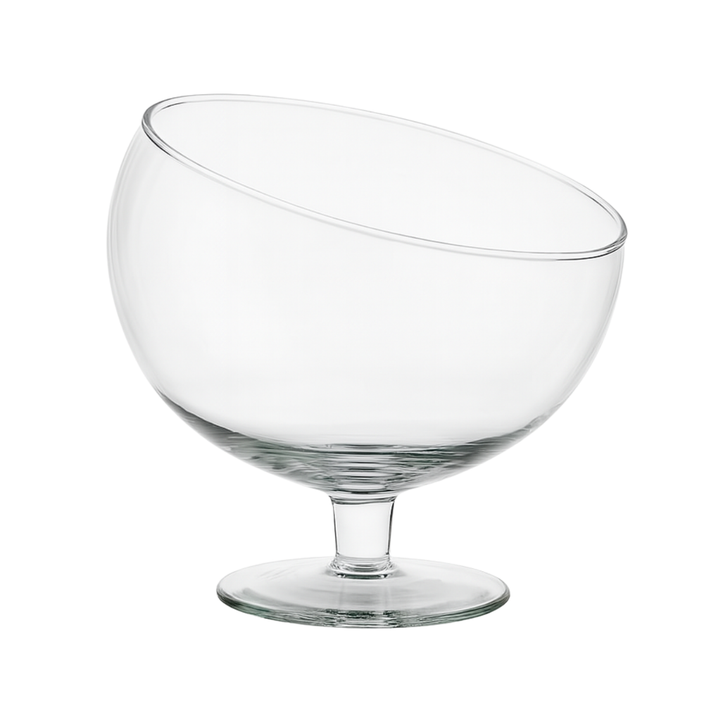 Taça Boca Torta Grande Vidro - A Gourmet