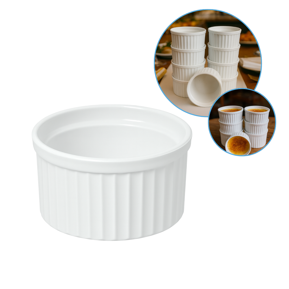 Ramequim Canelado PP 70ml