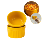Ramekim Porcelana 90ml Laranja