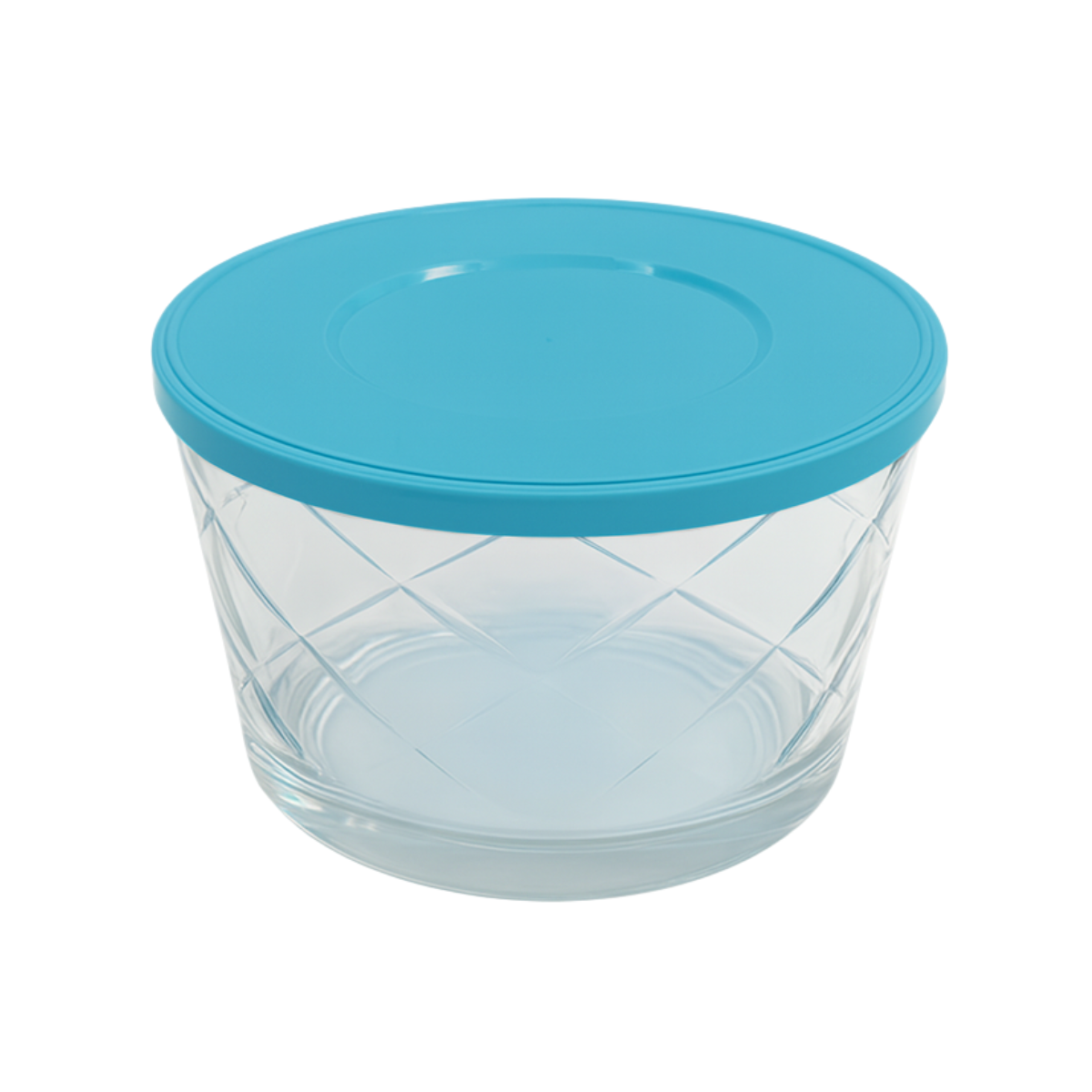 Tigela Vidro 670ml Tampa Sortida