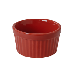 Ramekim canelado 100ml Vermelho