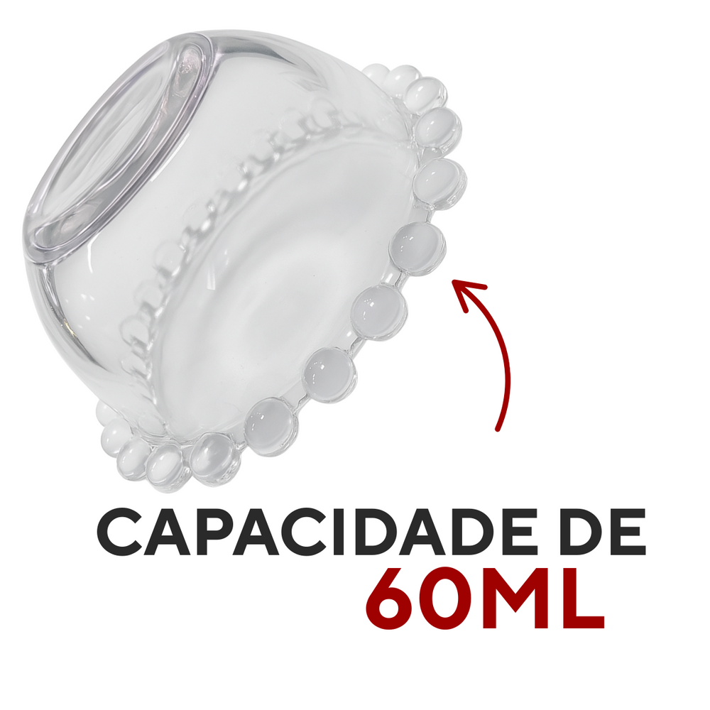 Tigela Bowl de Vidro Pearl Rojemac