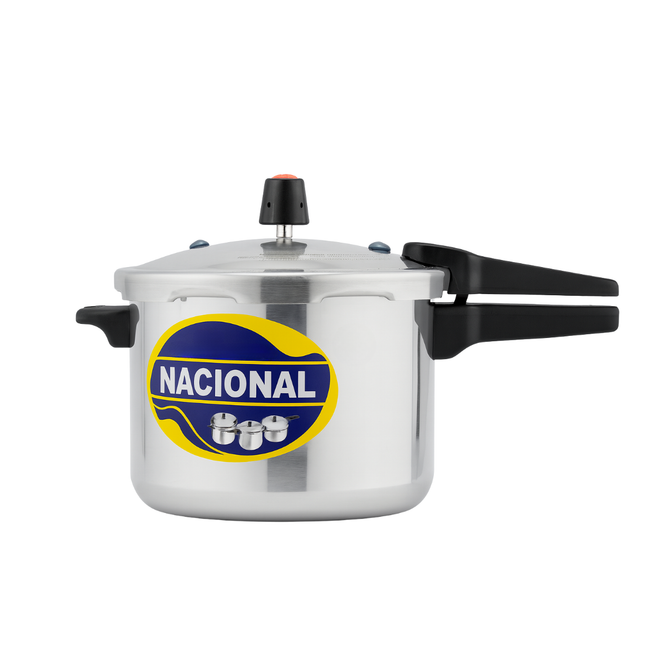 Panela pressão 7L alumínio polido Hover Image