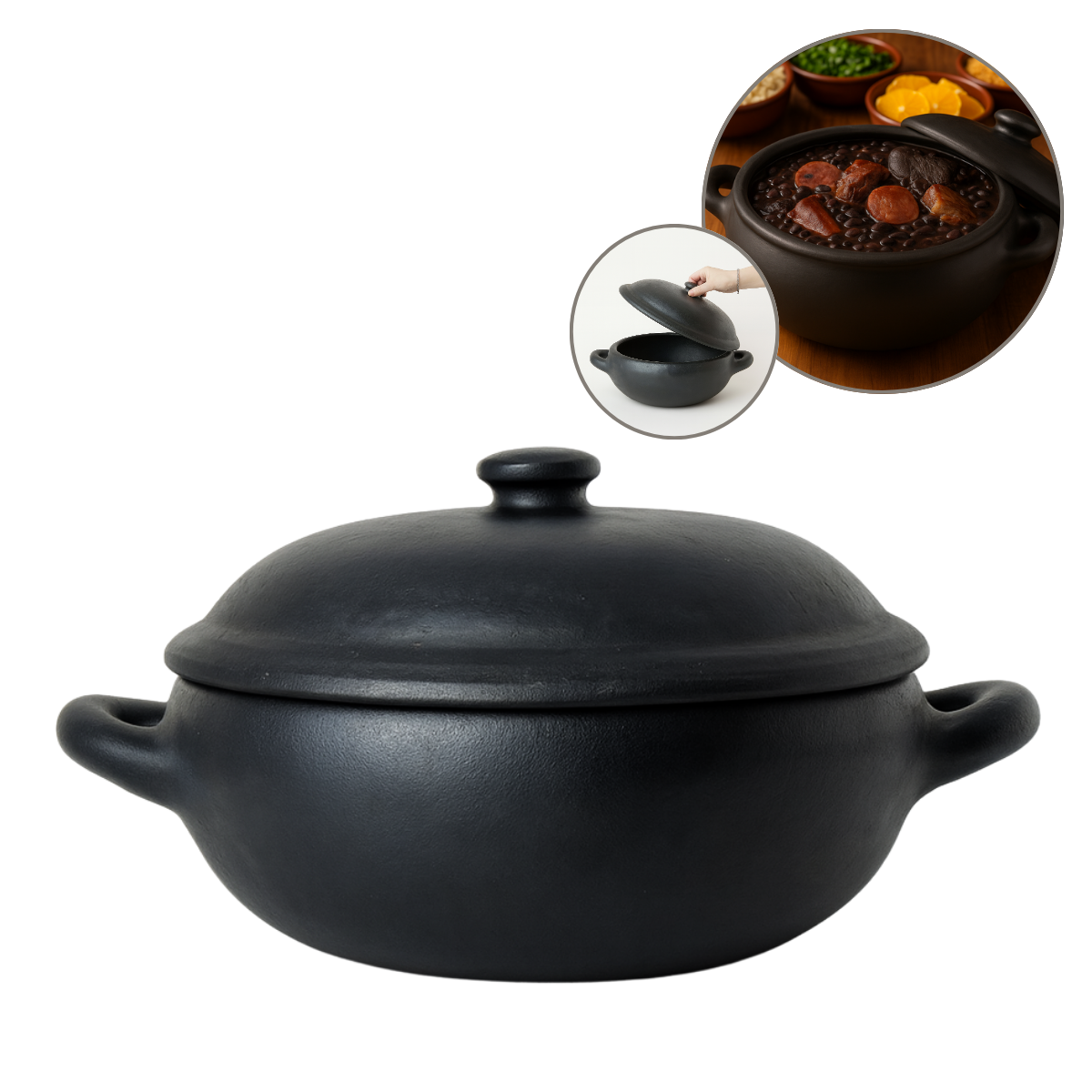 Caçarola Capixaba de Barro 6,5L