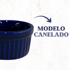 Ramequim Porcelana 40ml Azul