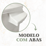 Lixeira Banheiro 30Litros Branco