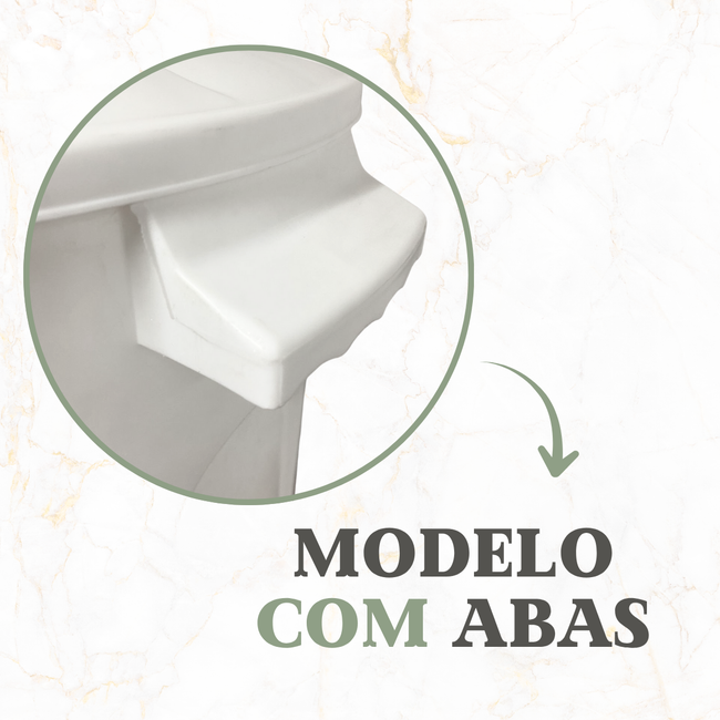 Lixeira Banheiro 30Litros Branco Main Image