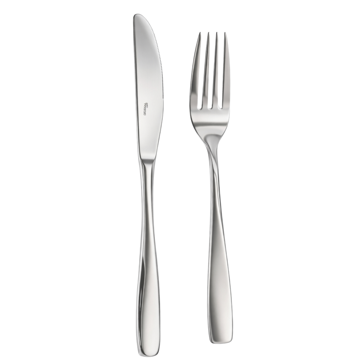 Kit 12 Garfo e 12 Faca Paulista Aço Inox