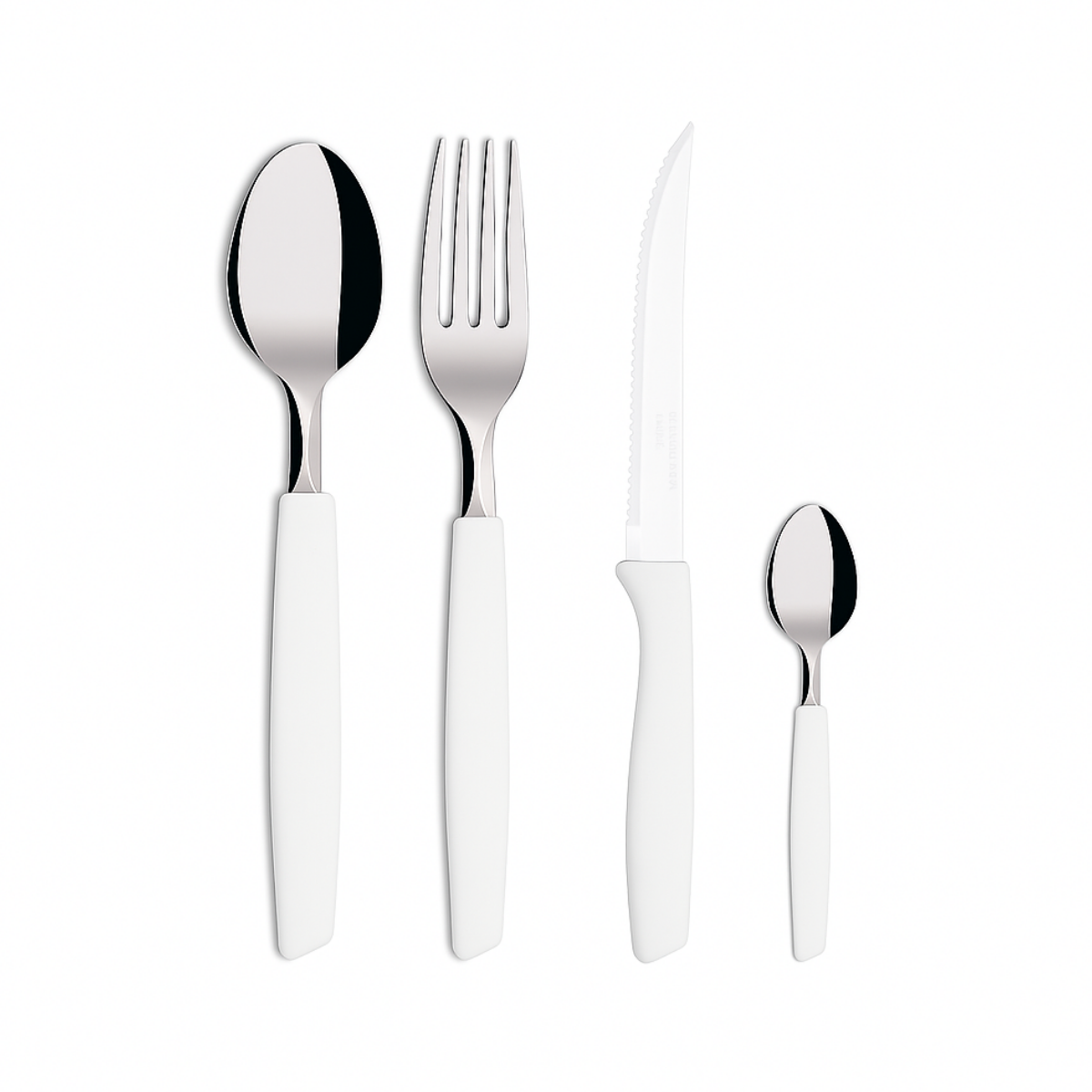 Conjunto 24 Peças Piemonte Branco A Gourmet