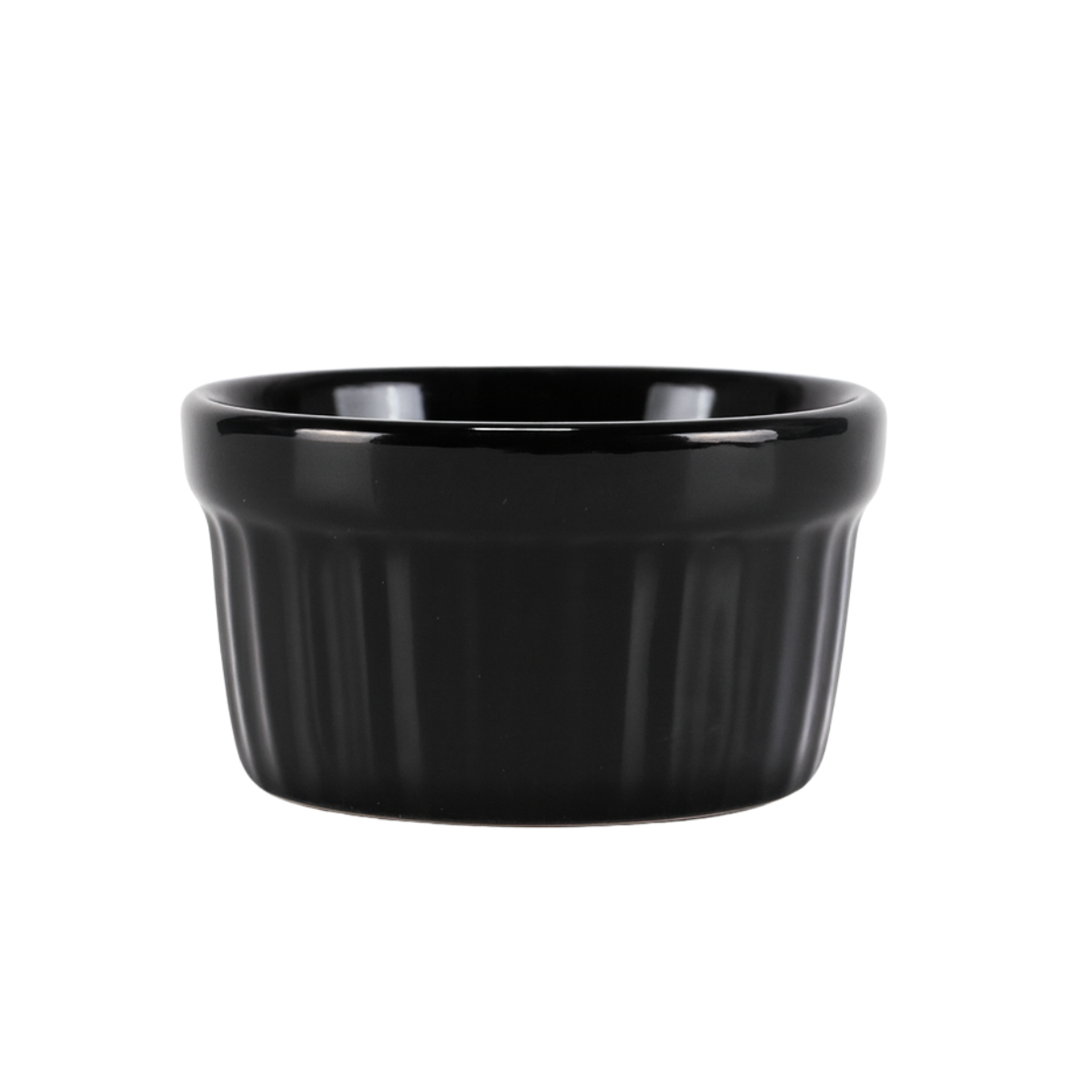 Ramequim Porcelana Preto 40ml