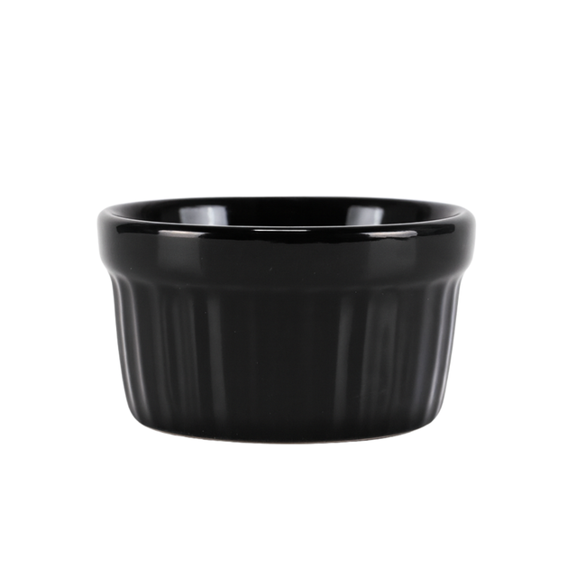 Ramequim Porcelana Preto 40ml Hover Image