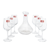 Jogo Decanter 1,7L C/ 6 Taças de Vinho
