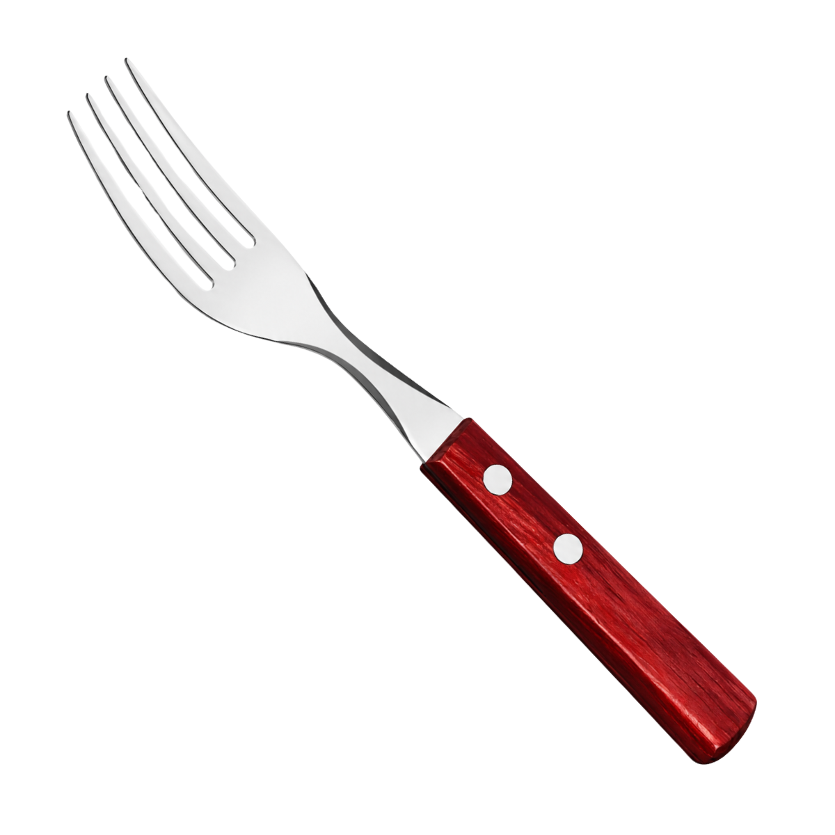 Garfo Sobremesa Vermelho Polywood Tramontina