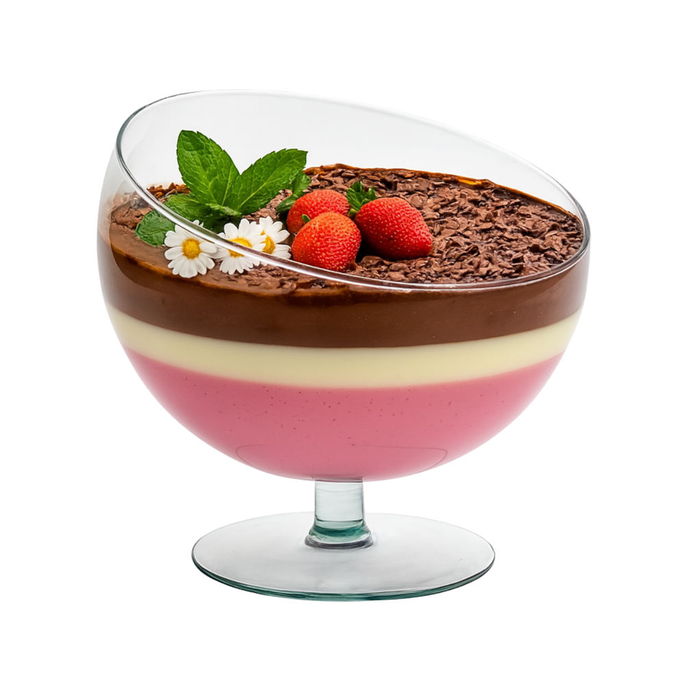 Taça Boca Torta Grande Vidro - A Gourmet