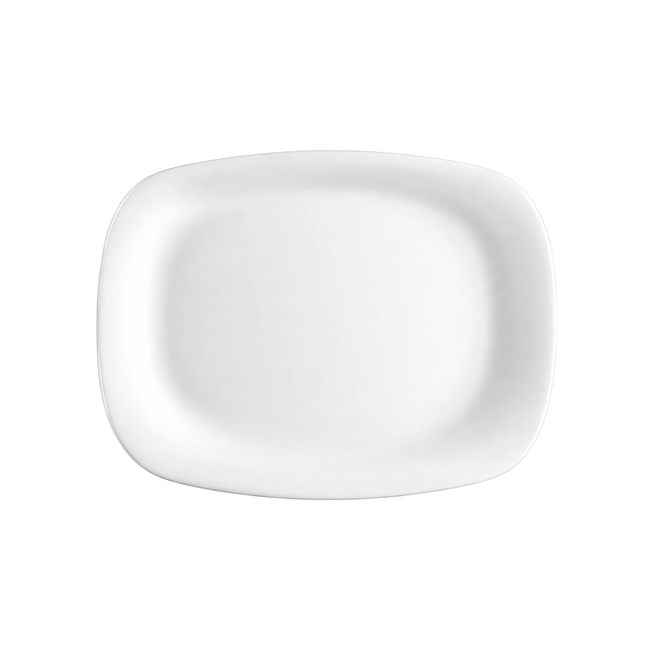 Prato Retangular Parma de Vidro Temperado Hover Image