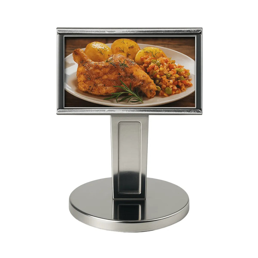 Display de Mesa Aço Inox Alissan