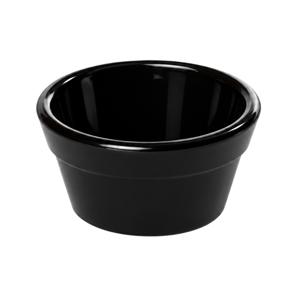 Ramequim Cheff 30ml Preto Polipropileno