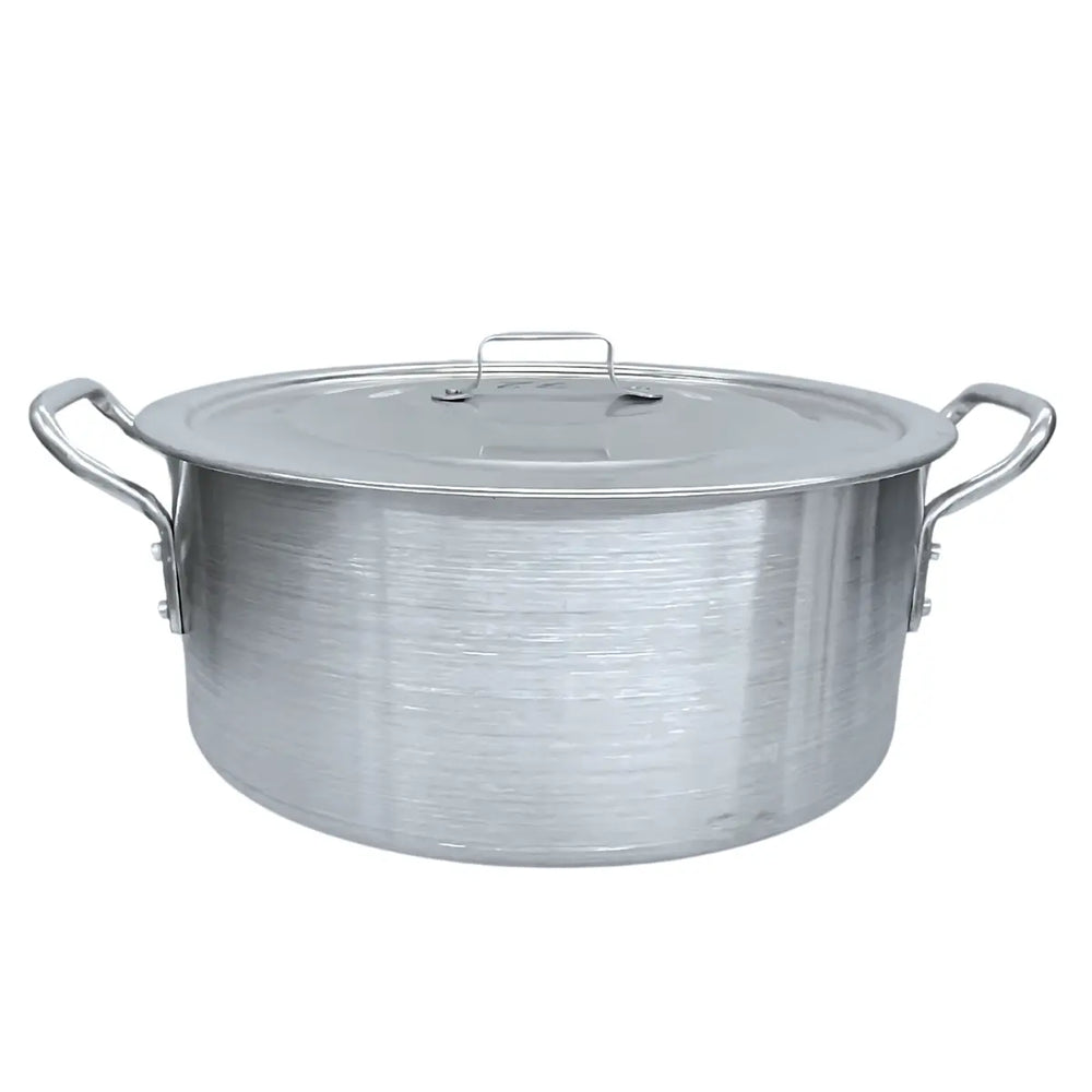 Caçarola Hotel Reta N32 Alumínio Cajamac