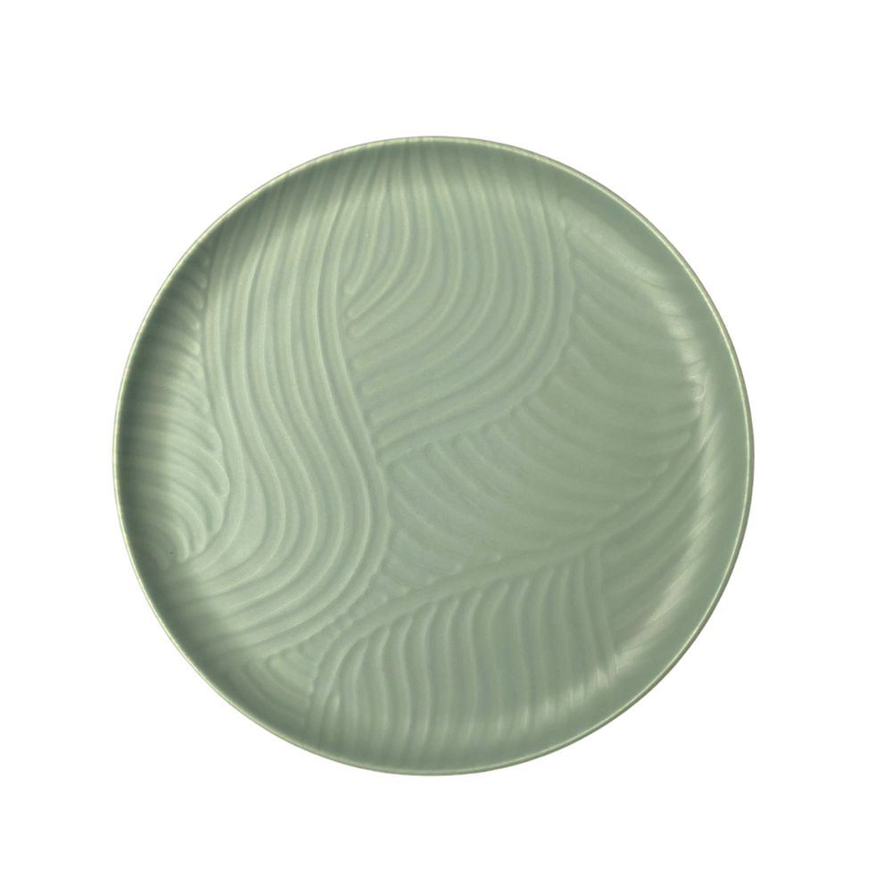 Prato Sobremesa Oasis 20cm Cerâmica - A Gourmet