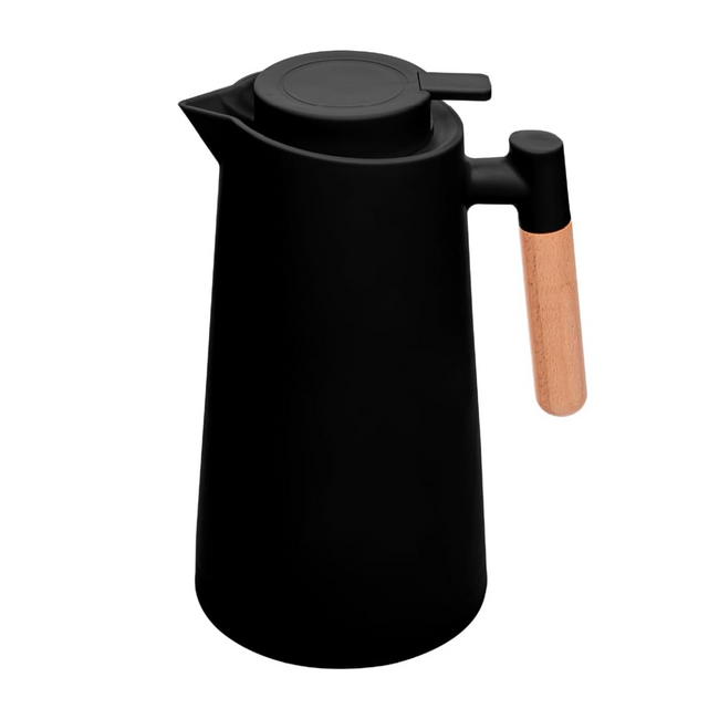 Garrafa Térmica Escandinávia Preta - A Gourmet Hover Image