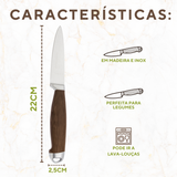 Faca Legumes Renaissance Marrom