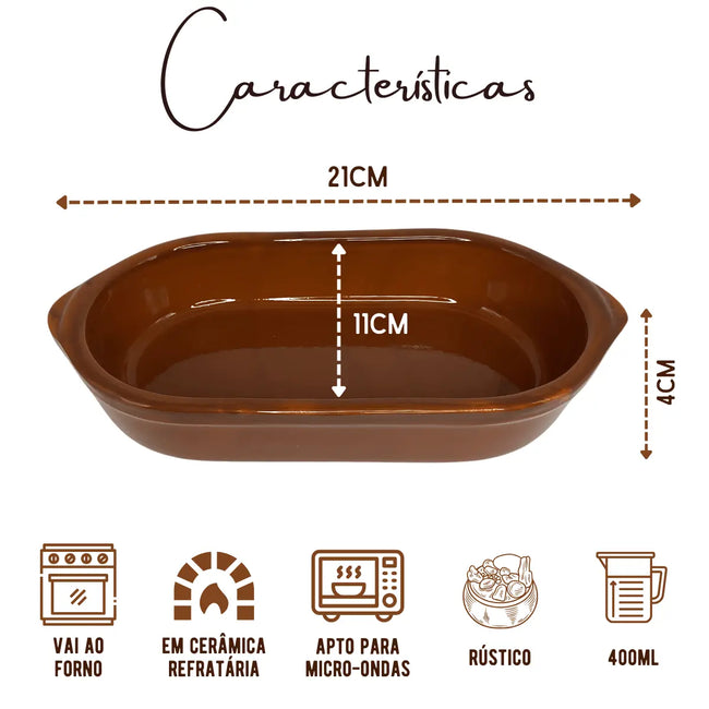 Assadeira Barro Oval N°000 Main Image
