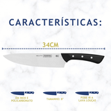 Faca Cheff Tramontina Solutta