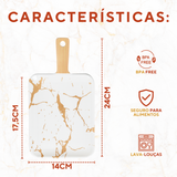 Travessa Melamina Marmorizada