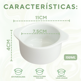 Ramekim Liso Porcelana 150ml