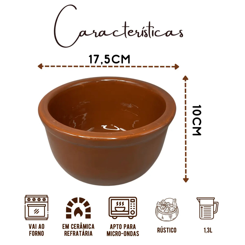 Cumbuca Alta Barro N°3 Motta