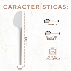 Pegador Universal Aço Inox 29cm