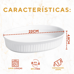 Saladeira Melamina Oval