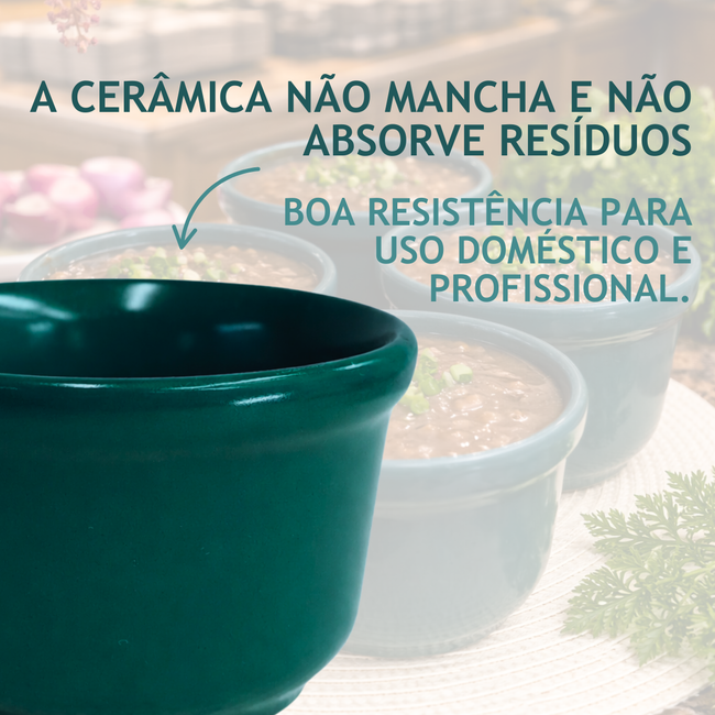 Cumbuca Ceramica Refrataria 200ml Jade Main Image