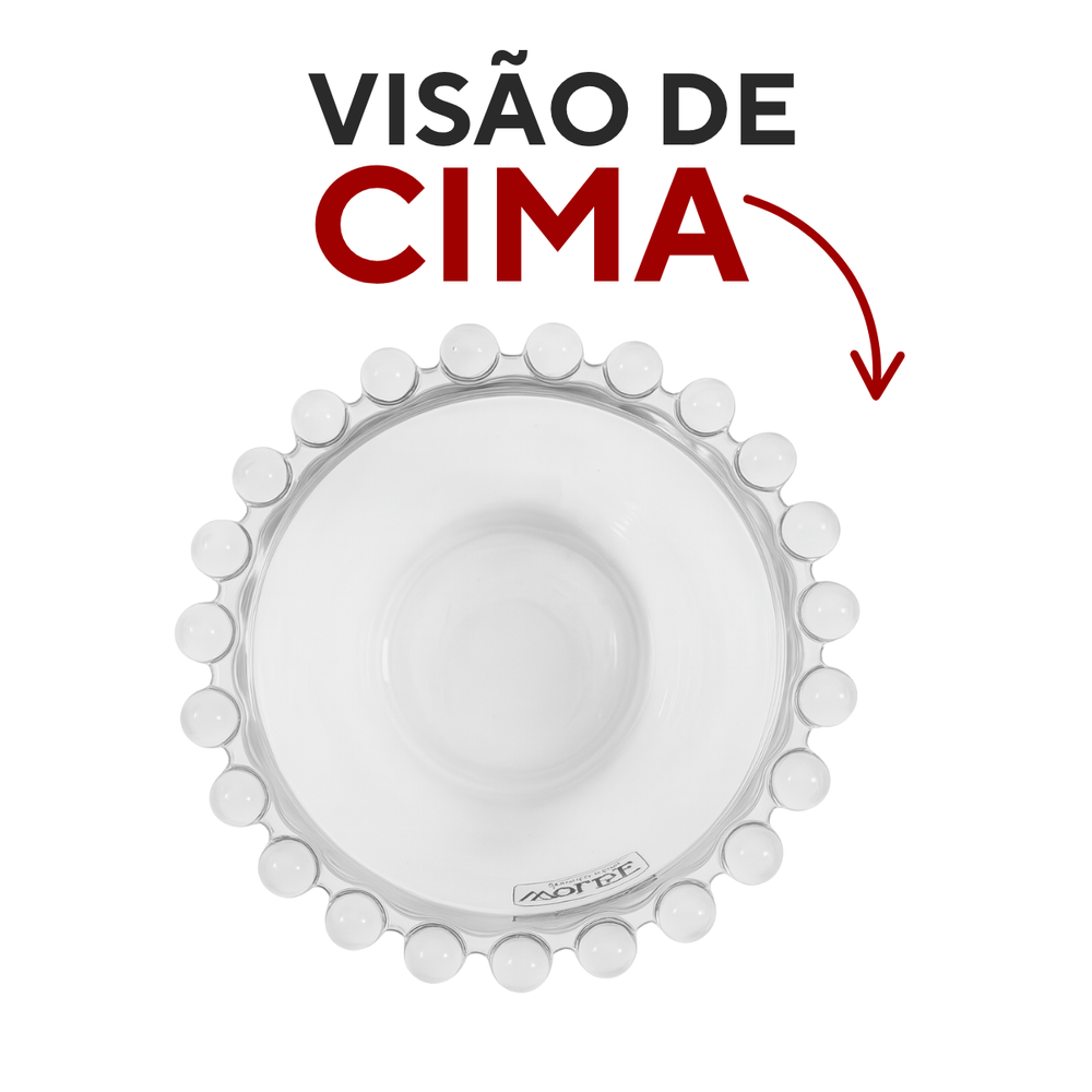 Tigela Bowl de Vidro Pearl Rojemac