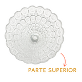 Bomboniere vidro com Pé Yagzi Bomboniere
