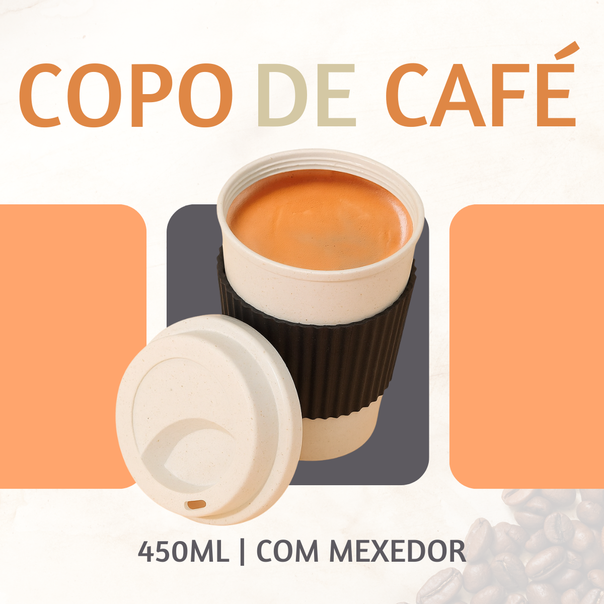 Copo café starbucks tampa mexedor 450ml