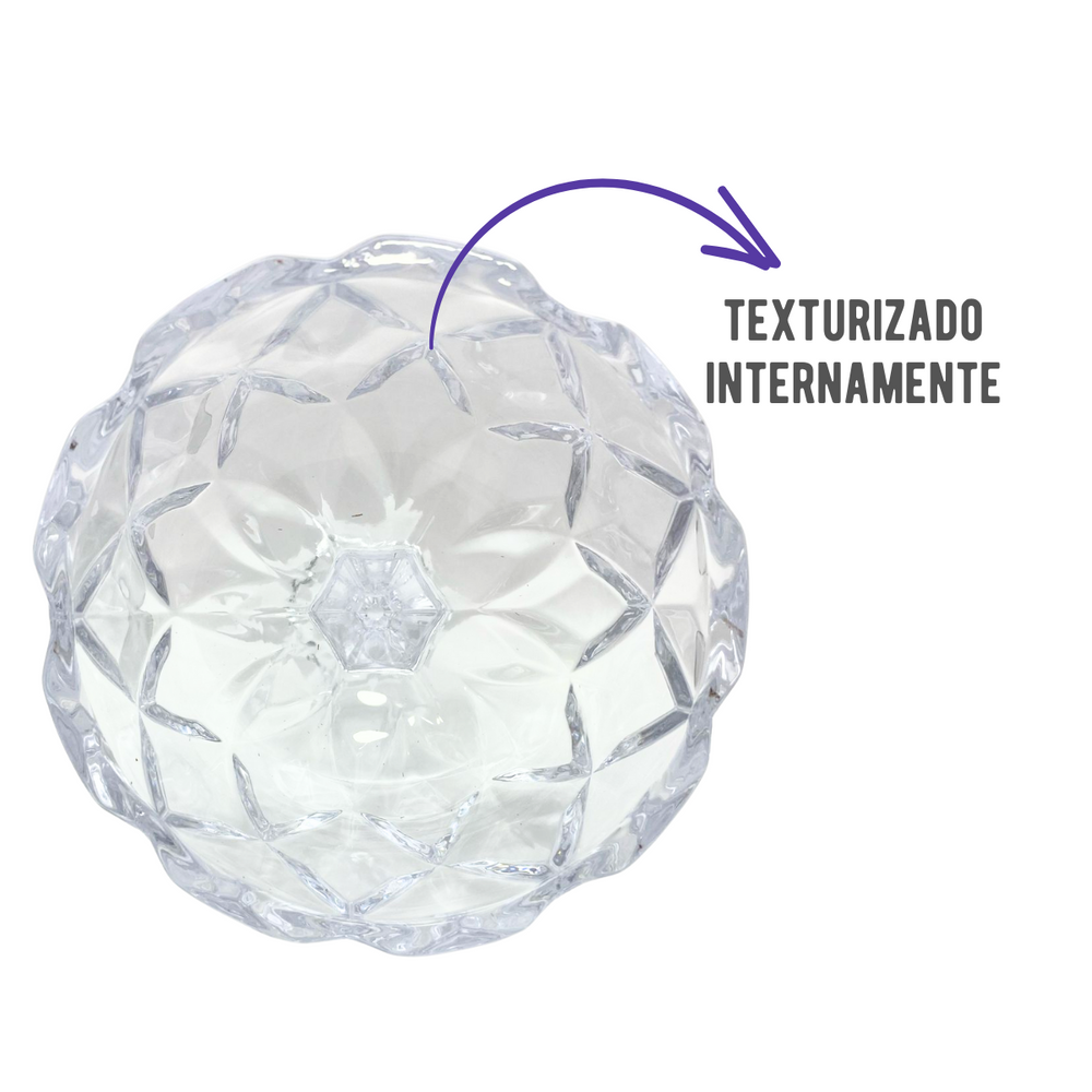 Mini Fruteira Vidro 650ml - A Gourmet