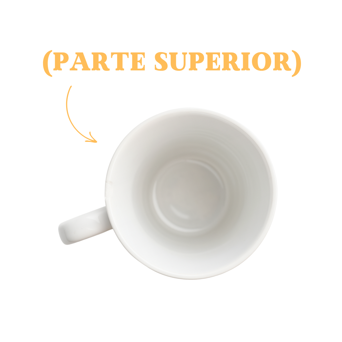 Caneca Copo 230ml Porcelana Segunda Linha