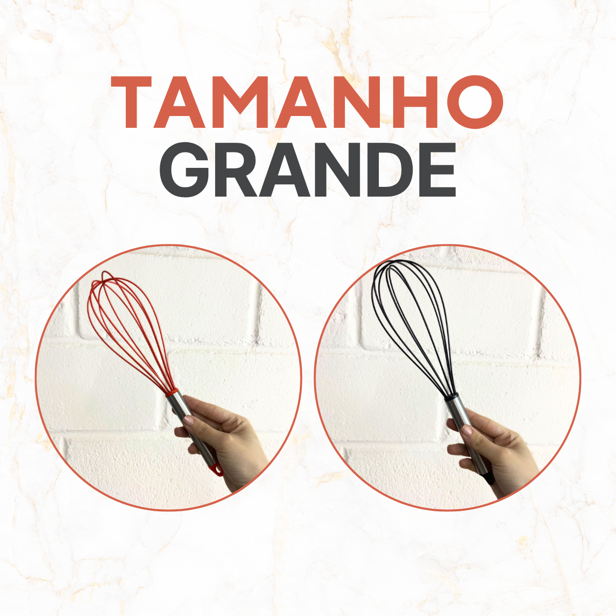 Batedor Clara Fuet Silicone