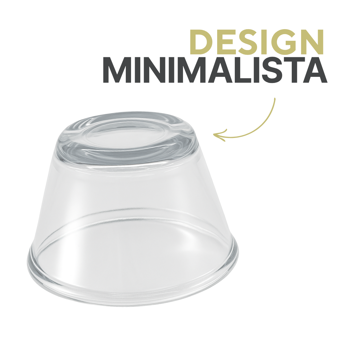 Taça de vidro Poli 170ml Sobremesa