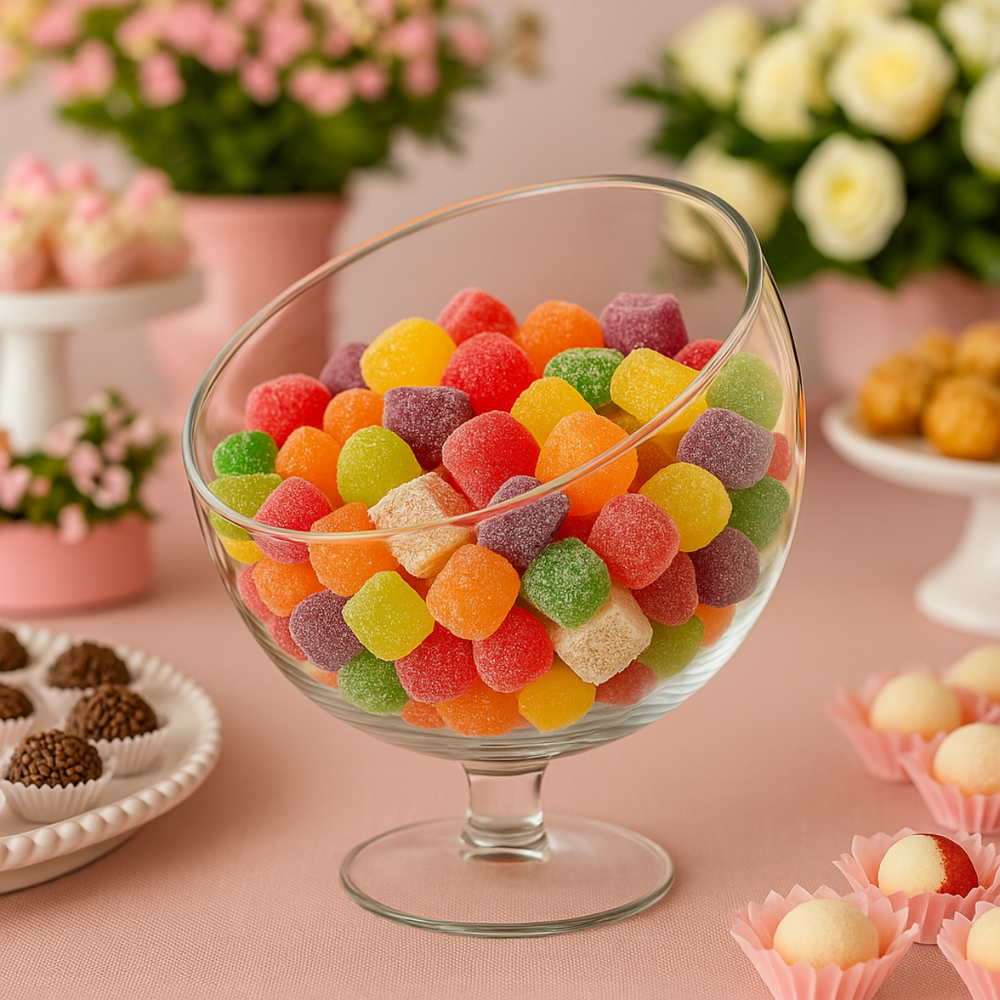 Taça Boca Torta Grande Vidro - A Gourmet