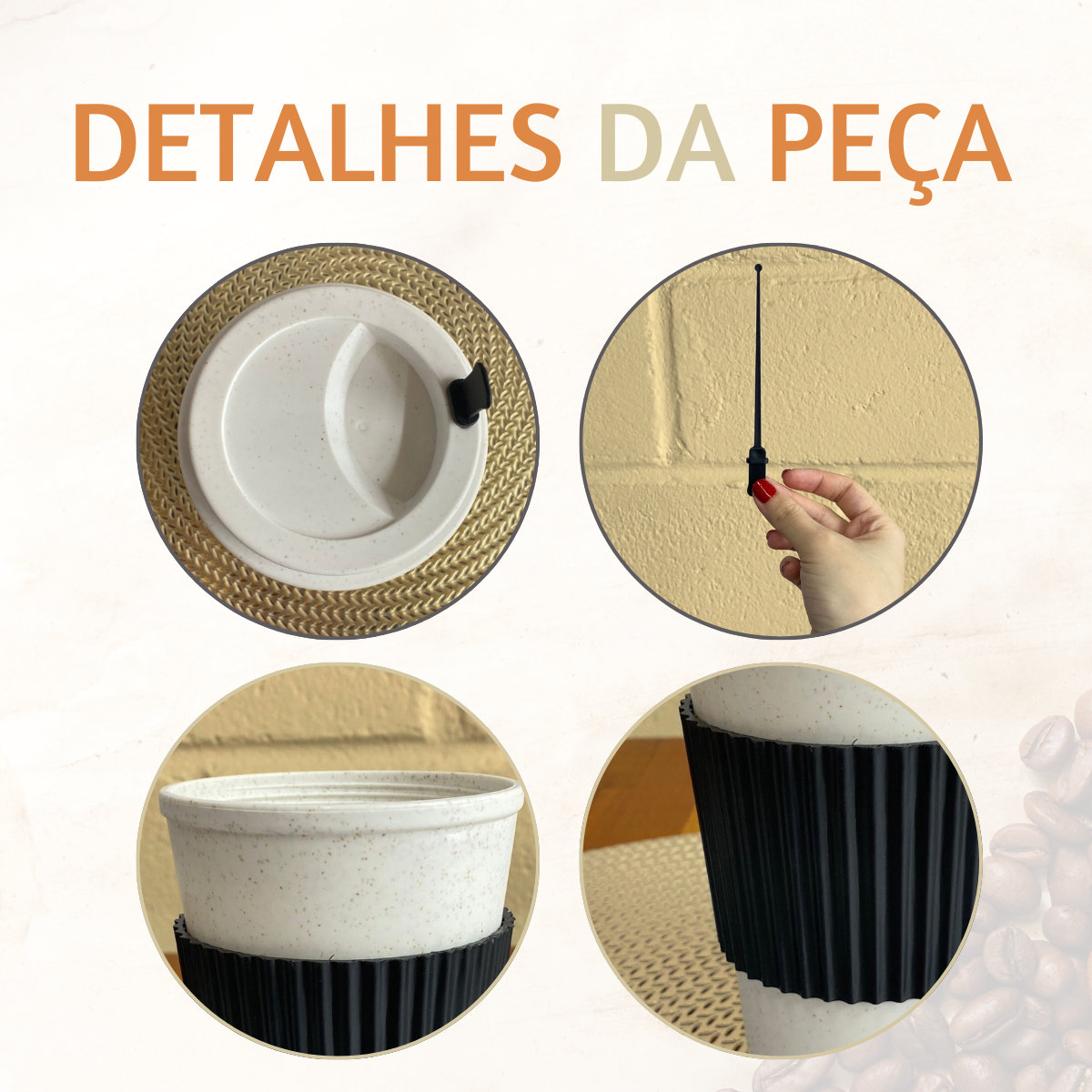 Copo café starbucks tampa mexedor 450ml