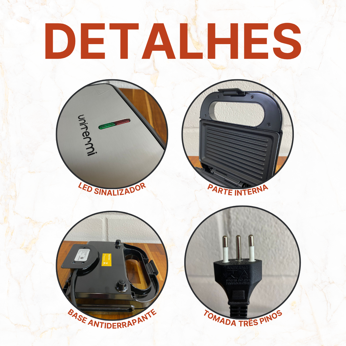 Sanduicheira Elétrica 127V