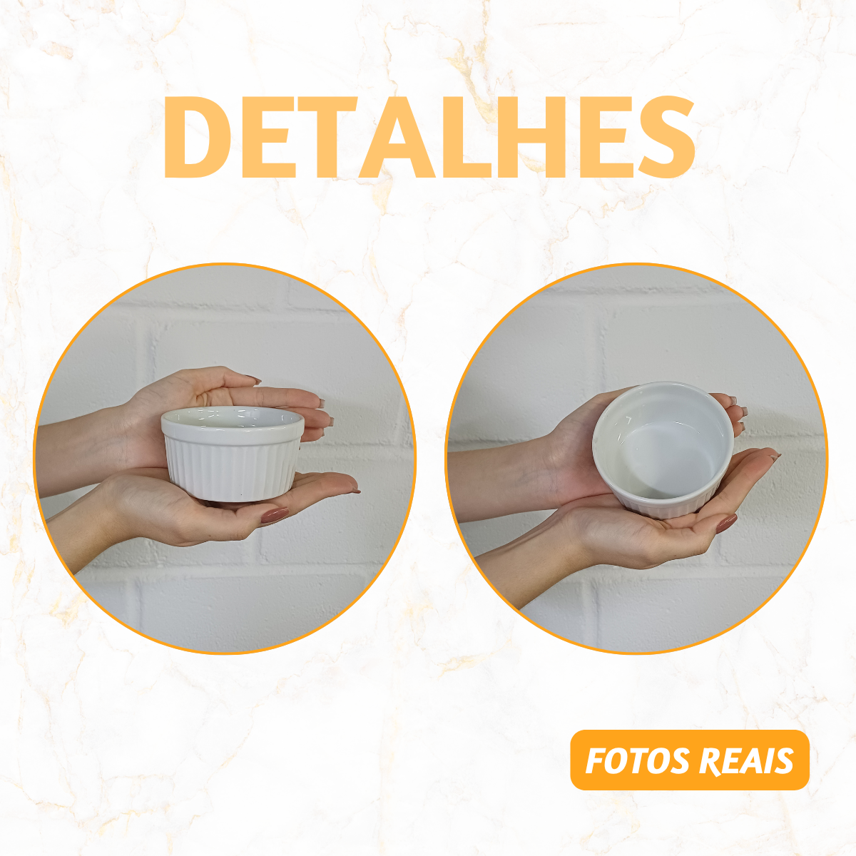 Ramequim Porcelana 210ml