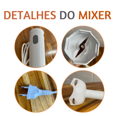 Mixer Elétrico 127V Com Copo