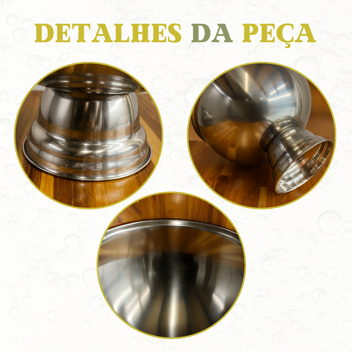 Champanheira aço inox