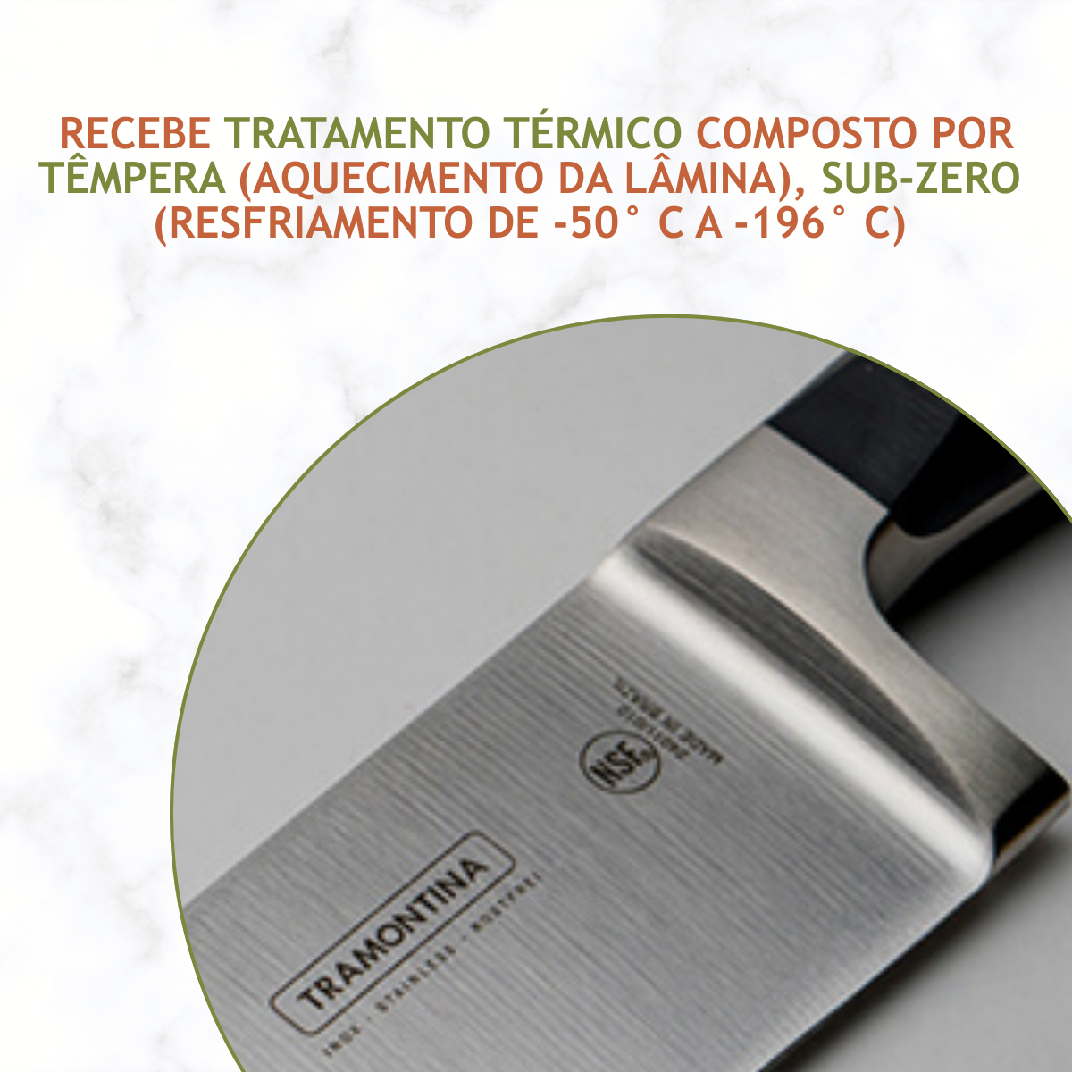 Faca Cheff Tramontina Century 10°