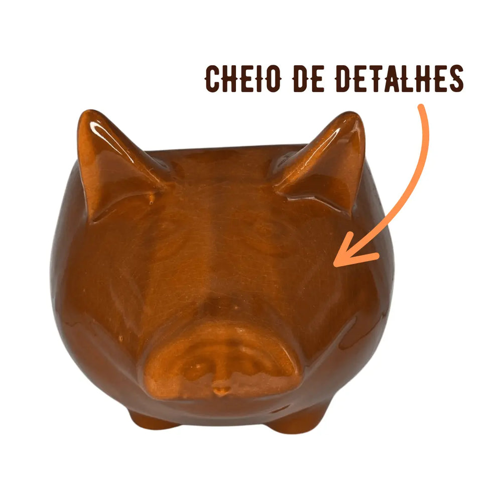 Tigela Porco Barro 1,9L Motta